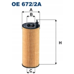 FILTR OLEJU FILTRON OE672/2 BMW 1 3 X1 OE 672/2