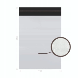 FOLIOPAKI KURIERSKIE FOLIOPAK KURIERSKI KOPERTA KURIERSKA 190x250 50 SZTUK