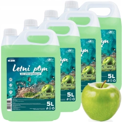 LETNI PŁYN DO SPRYSKIWACZY ZAPACHOWY 20L USUWA OWADY SKUTECZNY - JABŁKO