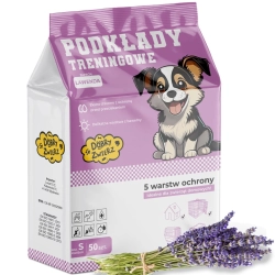 PODKŁADY CHŁONNE PREMIUM HIGIENICZNE MATY ZAPACHOWE DLA PSA 60x45 100 SZT