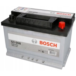 AKUMULATOR BOSCH 12V 70AH 640A PRAWY+ S3008