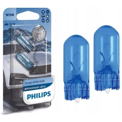 ŻARÓWKI PHILIPS WHITE VISION ULTRA W5W 2 SZT.
