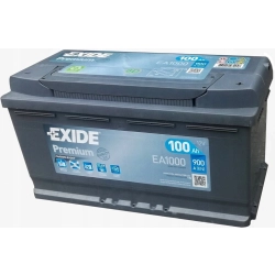 AKUMULATOR EXIDE PREMIUM 100AH 900A EA1000 !