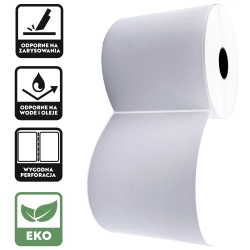 ETYKIETY TERMICZNE 10x17 cm 400 sztuk 24 ROLKI