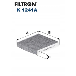 FILTR KABINOWY FILTRON K 1241A