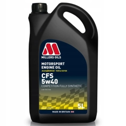 MILLERS OLEJ SILNIKOWY SYNTETYCZNY MOTORSPORT CFS NANODRIVE 5W40 5L