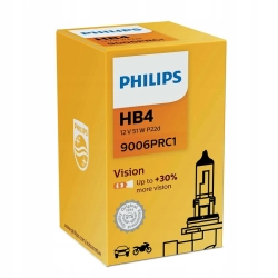 ŻARÓWKA PHILIPS VISION HB4 12V 51W P22D 9006PRC1