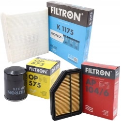 ZESTAW FILTRÓW FILTRON HONDA CIVIC VIII 1.4 83KM