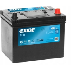 AKUMULATOR SAMOCHODOWY EXIDE EFB EL604 60Ah 520A AMPER