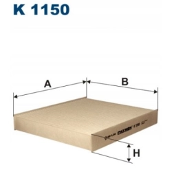 FILTR KABINOWY FILTRON K1150 FORD VOLVO K 1150