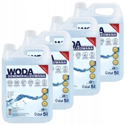 WODA DEMINERALIZOWANA 20L PREMIUM (4x5l)
