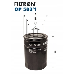 FILTR OLEJU FILTRON OP 588