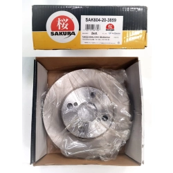 TARCZA HAMULCOWA SAKURA 604-20-3859 COROLLA