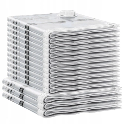 WORKI PRÓŻNIOWE KOZAK ZESTAW 15 ELEMENTÓW NA UBRANIA ODZIEŻ POŚCIEL KURTKI