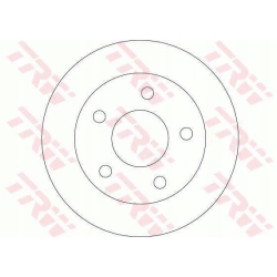 TARCZA HAMULCOWA TRW NISSAN DF4357