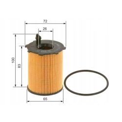 FILTR OLEJU BOSCH F 026 407 082