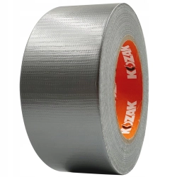 TAŚMA NAPRAWCZA KOZAK SREBRNA ZBROJONA DUCT TAPE B.MOCNY KLEJ 48x50Y