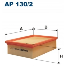 FILTR POWIETRZA FILTRON AP130/2 DO CITROEN PEUGEOT