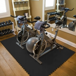 OCHRONNA MATA PODŁOGA GUMOWA PUZZLE NA SIŁOWNIĘ POD SPRZĘT 100x100 2CM