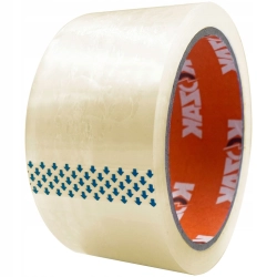TAŚMA PAKOWA KLEJĄCA BARDZO MOCNA KAUCZUKOWA HOT MELT 48/66Y KARTON 36 SZT