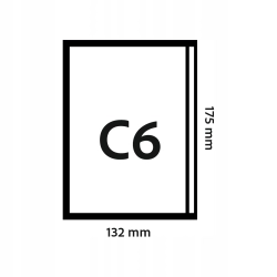 KOPERTY KURIERSKIE KANGURKI PRZYLGI KURIERSKIE C6 114-162 mm 1000 SZTUK