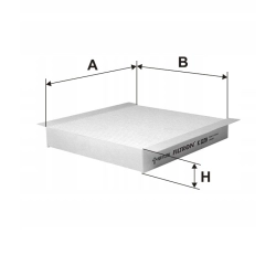 FILTR KABINOWY FILTRON K 1228 DO FIAT DOBLO QUBO