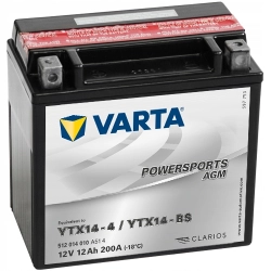 AKUMULATOR VARTA YTX14-BS YTX14-4 12V 12AH 200A