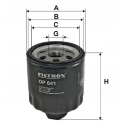 FILTR FILTRON OP641 SEAT VW OP 641