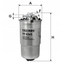 FILTR PALIWA FILTRON PP839/5 SEAT VW PP 839/5