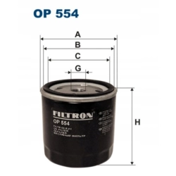 FILTR OLEJU FILTRON OP 554