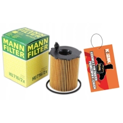 FILTR OLEJU MANN HU716/2X FORD CITROEN PEUGEOT