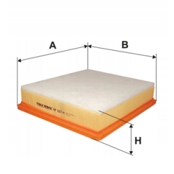 FILTR POWIETRZA FILTRON AP137/4 OPEL AP 137/4