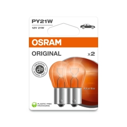 ŻARÓWKI OSRAM 7507-2BL PY21W 12V 2 SZTUKI