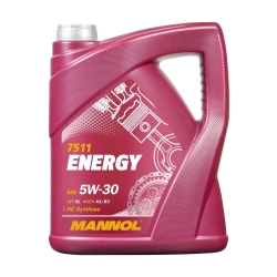 MANNOL ENERGY 5W30 5L 7511 API SN/CH-4 A3/B4