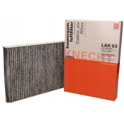 FILTR KABINOWY KNECHT LAK 63 DO AUDI SEAT VW
