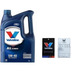 VALVOLINE ALL-CLIMATE 5W40 DIESEL C3 5L VW 505.01