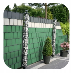 KLIPSY DO TAŚMY OGRODZENIOWEJ THEFENCE 19 CM ZIELONY 20 SZT.