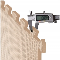 OCHRONNA MATA PODŁOGA GUMOWA PUZZLE NA SIŁOWNIĘ POD SPRZĘT 4 SZT 60x60