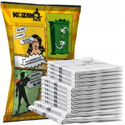 WORKI PRÓŻNIOWE KOZAK ZESTAW 15 ELEMENTÓW NA UBRANIA ODZIEŻ POŚCIEL KURTKI