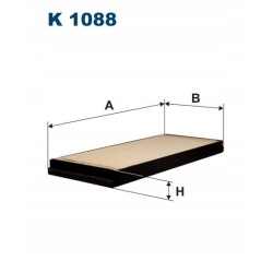 FILTR KABINOWY FILTRON K 1088