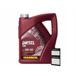 MANNOL DIESEL TDI 5W30 5L 7909 API SN