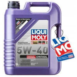 LIQUI MOLY DIESEL SYNTHOIL 5W-40 5L 1341 + GRATIS