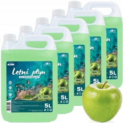 LETNI PŁYN DO SPRYSKIWACZY ZAPACHOWY 25L USUWA OWADY SKUTECZNY - JABŁKO
