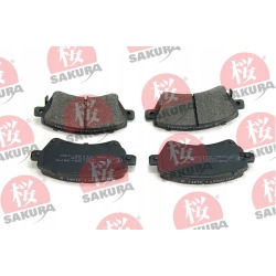 KLOCKI HAMULCOWE 23766 SAKURA 600-20-3975 COROLLA