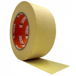 MOCNA TAŚMA PAPIEROWA KOZAK MALARSKA ŻÓŁTA UV 48mm x 50m