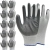RĘKAWICE ROBOCZE RĘKAWICZKI ROOSTER SZARE + NITRYL 12 PAR - ROZMIAR 8