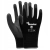 RĘKAWICE ROBOCZE RĘKAWICZKI ROOSTER CZARNE + POLIURETAN - ROZMIAR 10