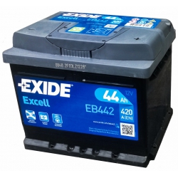 EXIDE EXCELL 44AH 420A EB442