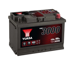 AKUMULATOR YUASA 76Ah 680A P+ YBX3096
