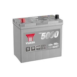 AKUMULATOR YUASA SILVER 50Ah 450A L+ YBX5057